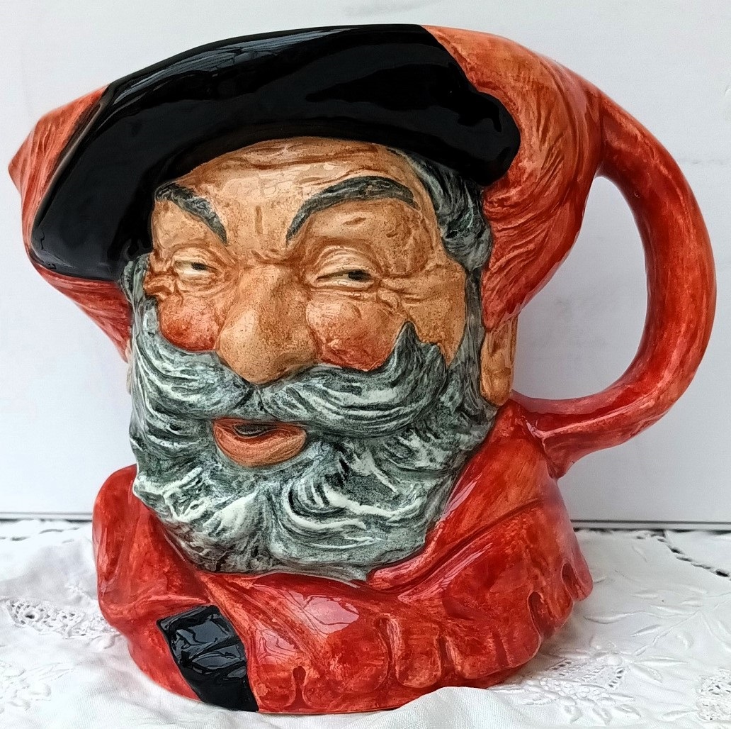 Vintage English Royal Doulton Character Jug ~ "Falstaff"